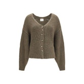 Khaite Bicolor Cashmere Cardigan