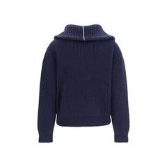 Malo Blue Cashmere Polo Shirt