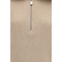 Malo Beige Cashmere Polo Shirt