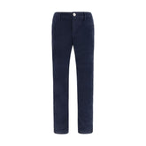 Jacob Cohen Blue Cotton Chino Pants