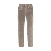 Jacob Cohen Brown Cotton Casual Pants