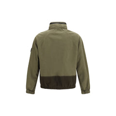 Stone Island Bicolor Cotton Full-Length Jacket