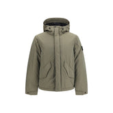 Stone Island Bicolor Polyester Shell Jacket
