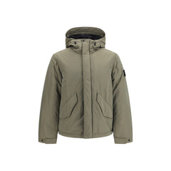 Stone Island Bicolor Polyester Shell Jacket