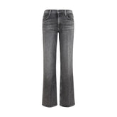 Mother Denim Gray Cotton Bootcut Jeans