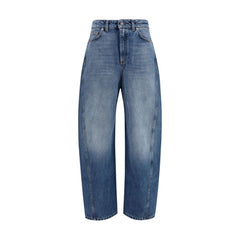 Givenchy Blue Cotton Relaxed Fit Jeans