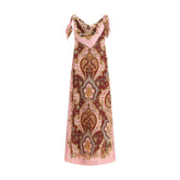 Alemais Multicolor Viscose Casual Dress