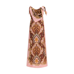 Alemais Multicolor Viscose Casual Dress