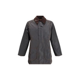 Barbour Black Cotton Full-Length Jacket