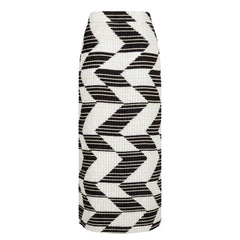 Trussardi Jeans White Polyester Women Skirt