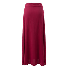 Trussardi Jeans Red Viscose Women Skirt