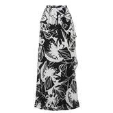 Trussardi Jeans Black Polyester Women Skirt