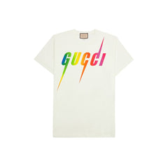 Gucci White Cotton T-Shirt