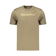 Refrigiwear Green Cotton Men's T-Shirt