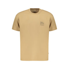 Refrigiwear Brown Cotton Men's T-Shirt