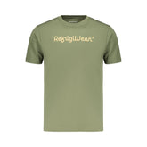 Refrigiwear Verde Cotton Men T-Shirt