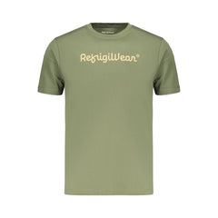 Refrigiwear Verde Cotton Men T-Shirt