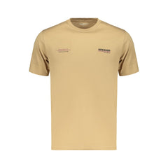 Refrigiwear Brown Cotton Men's T-Shirt