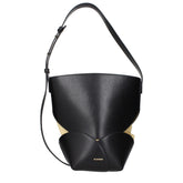 Jil Sander Black Leather Crossbody Bag