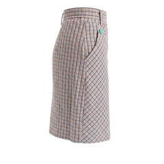 Trussardi Jeans White Cotton Women Skirt