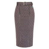 Trussardi Jeans Black Cotton Women Skirt