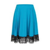 Trussardi Blue Acetate Women Skirt