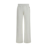Moncler White Cotton Casual Pants