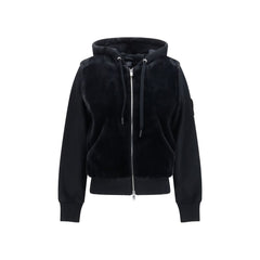 Moose Knuckles Black Cotton Sweatshirt