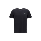 Moose Knuckles Black Cotton T-Shirt