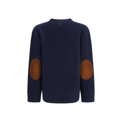 Prada Blue Wool Oves Aries Sweatshirt