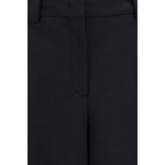 The Latest Black Polyester Casual Pants