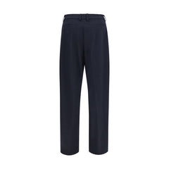 The Latest Blue Polyester Dress Pants