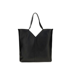 Saint Laurent Black Calf Leather Bos Taurus Shoulder Bag