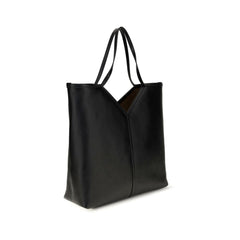 Saint Laurent Black Calf Leather Bos Taurus Shoulder Bag