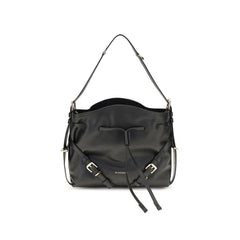 Givenchy Black Calf Leather Bos Taurus Backet Bag