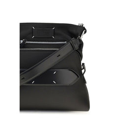 Maison Margiela Black Lamb Ovis Aries Aries Shoulder Bag