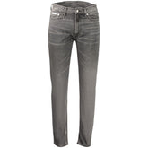 Calvin Klein Black Cotton Men's Jeans