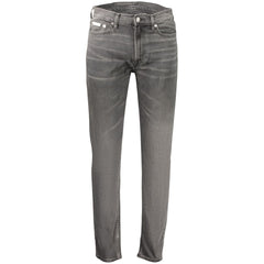 Calvin Klein Black Cotton Men's Jeans