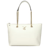 Jimmy Choo White Leather Shoulder Bag