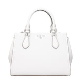Michael Kors White Leather Handbag