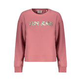 Pepe Jeans Pink Cotton Women Sweatshirt