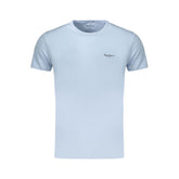 Pepe Jeans Azzurro Cotton Mens T-Shirt