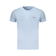 Pepe Jeans Azzurro Cotton Mens T-Shirt