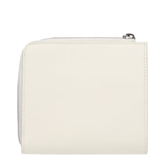 Jil Sander White Leather Wallet