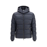 MooRER Blue Polyamide Full-Length Jacket