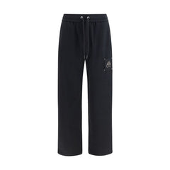Moose Knuckles Black Cotton Casual Pants