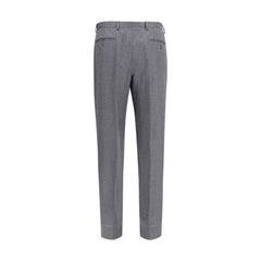 Brioni Gray Wool Oves Aries Casual Pants