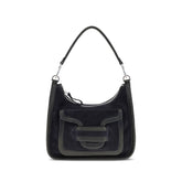 Pierre Hardy Black Calf Leather Bos Taurus Shoulder Bag