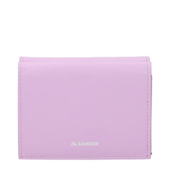 Jil Sander Pink Leather Wallet