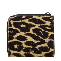 Jil Sander Beige Horsehair Wallet